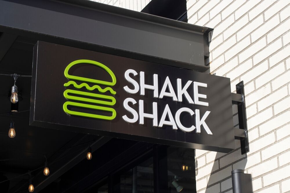 A Shake Shack sign