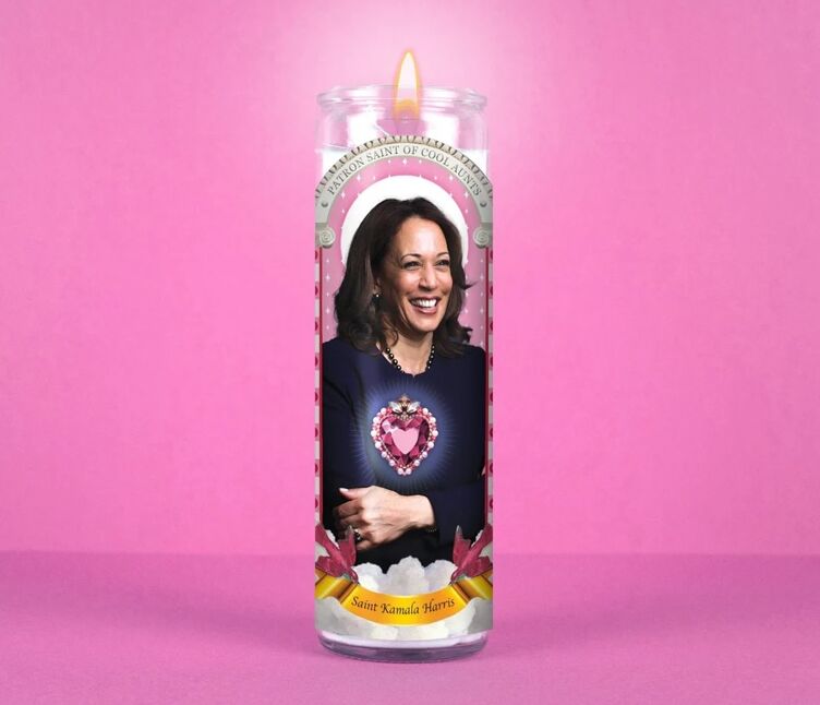 Saint Kamala Harris (Patron Saint of Cool Aunts) Prayer Candle