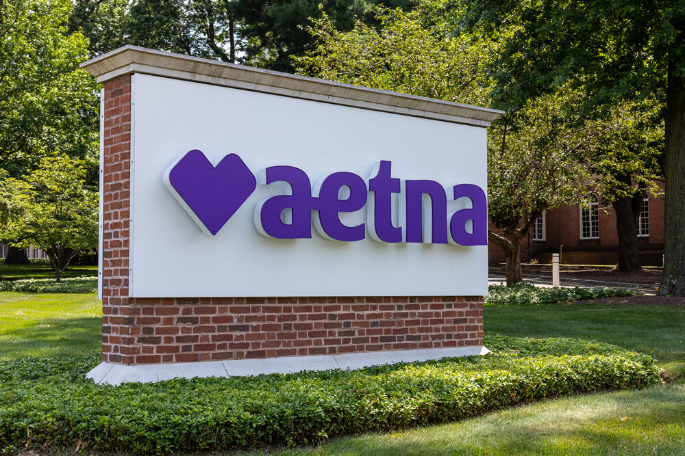 An Aetna sign