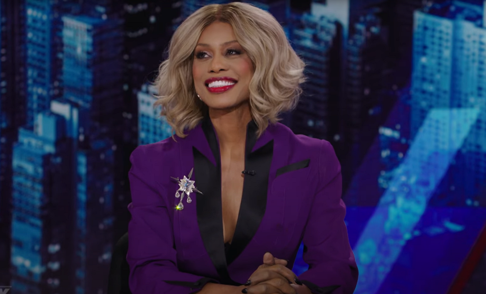 Laverne Cox on The Daily Show