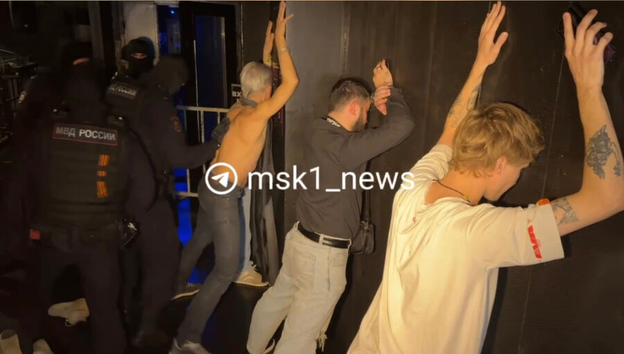 Russian police raided Moscow gay club Central Station on October 11.