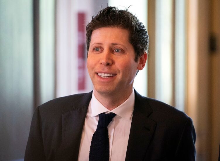 Sam Altman, OpenAI - CEO, arrives before the start of Senate Majority Leader Chuck Schumer, Senators Rounds, Heinrich And Young hosting the Inaugural Artificial Intelligence Insight Forum With Key AI Stakeholders To Help Forge Bipartisan Consensus On Legislation To Capitalize On This Transformative Technology.