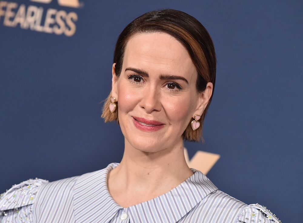 LOS ANGELES - JAN 09:  Sarah Paulson {Object} arrives for ‘The Way Back’ World Premiere on January 09, 2020 in Los Angeles, CA