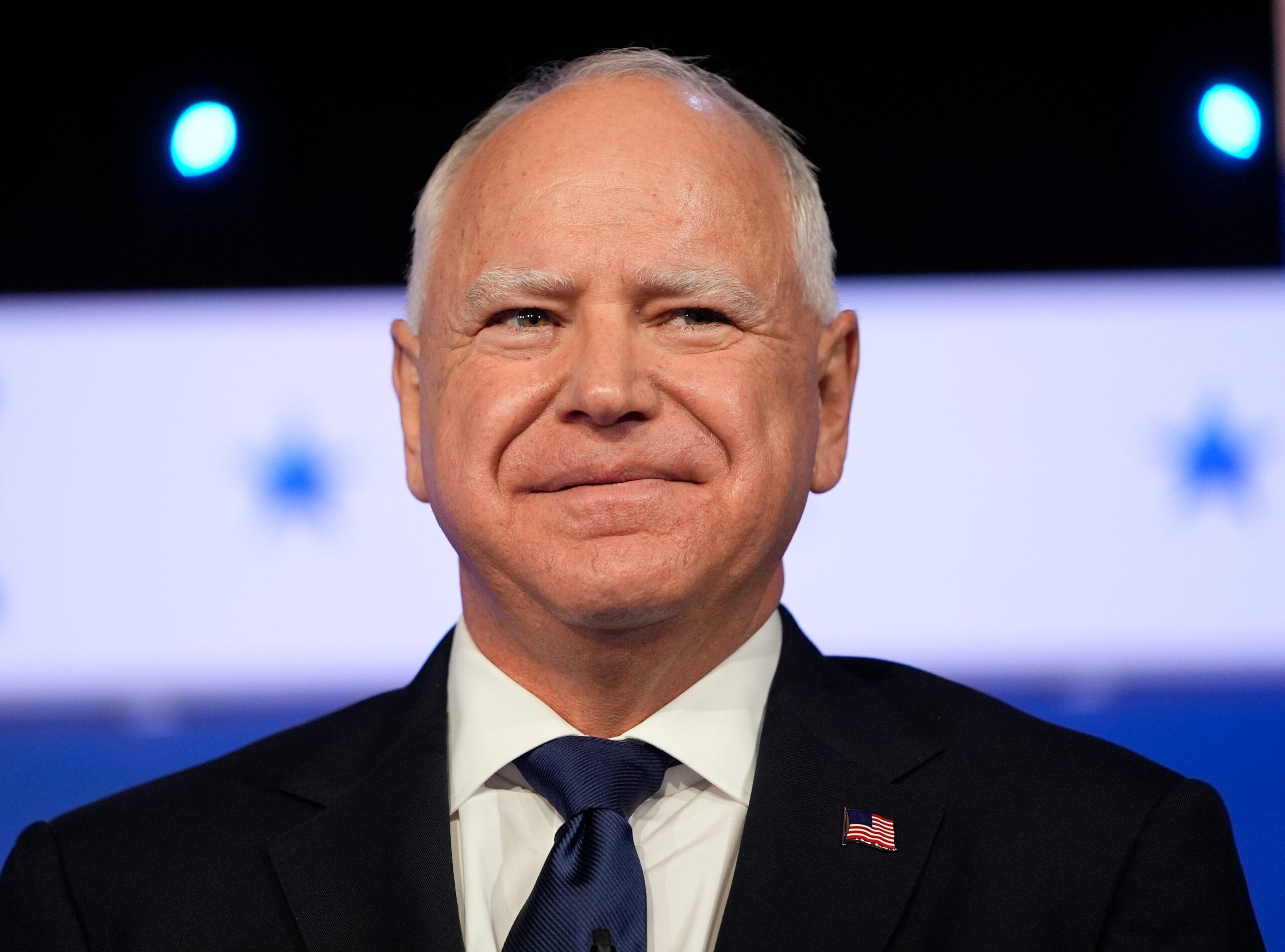 Democrat Tim Walz square off during the CBS News vice presidential debate moderated by CBS Evening News anchor and managing editor Norah O'Donnell and Face the Nation moderator and chief foreign affairs correspondent Margaret Brennan.