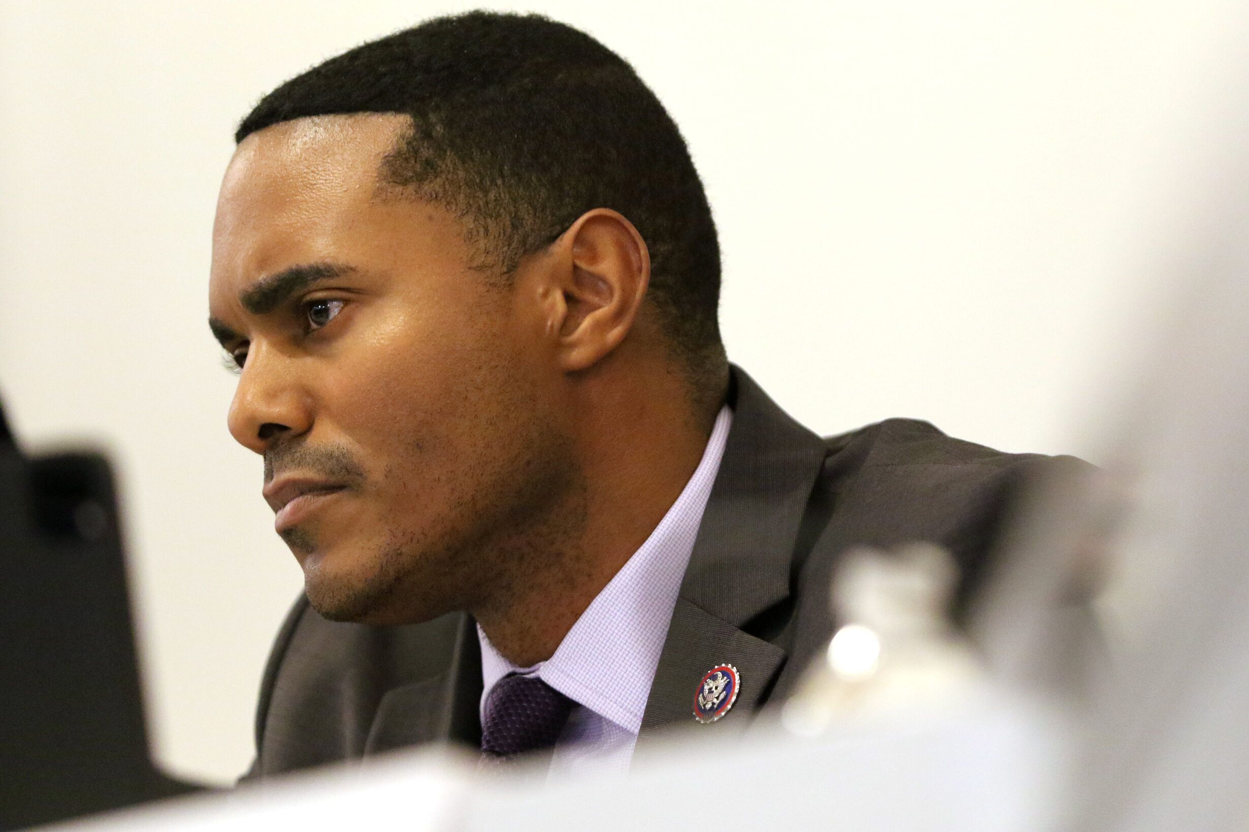 U.S. Rep. Ritchie Torres, is shown during a congressional field hearing on Countering Violent Extremism, Terrorism and Antisemitic Threats in New Jersey. Monday, October 3, 2022