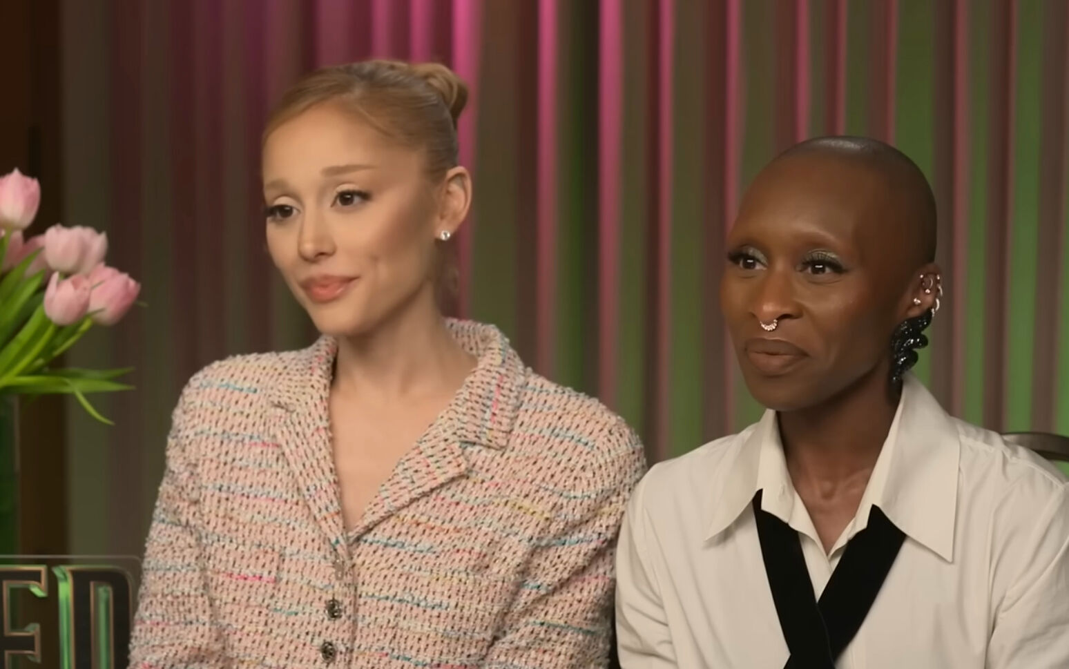 Ariana Grande and Cynthia Erivo