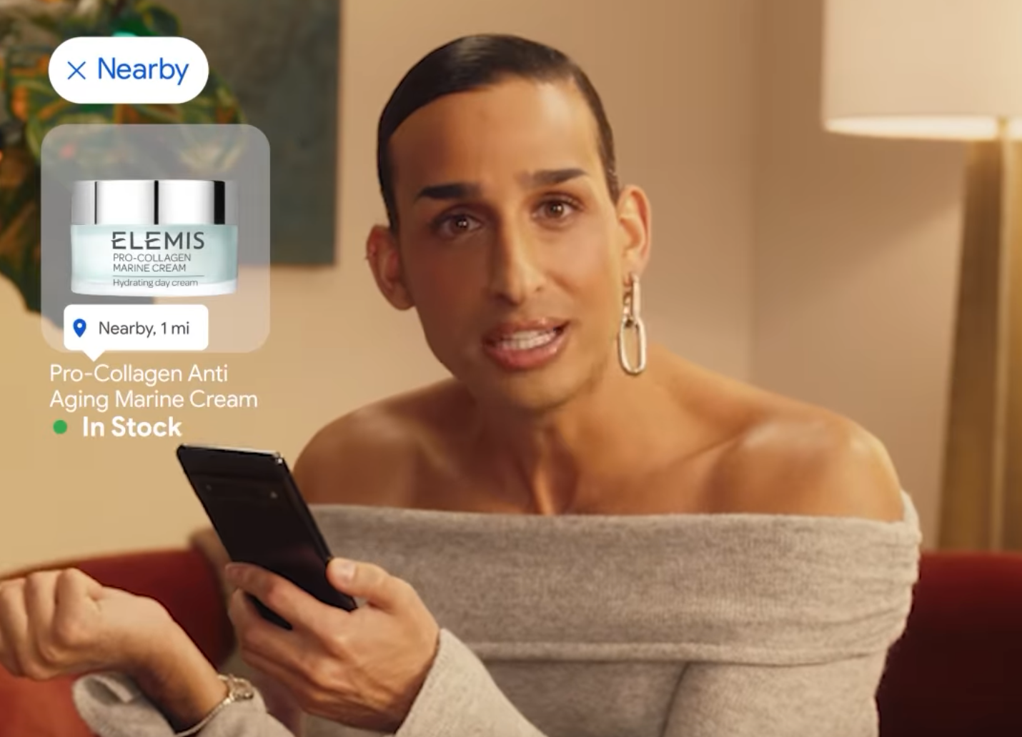 Cyrus Veyssi google Conservatives rage against Google ad with nonbinary influencer