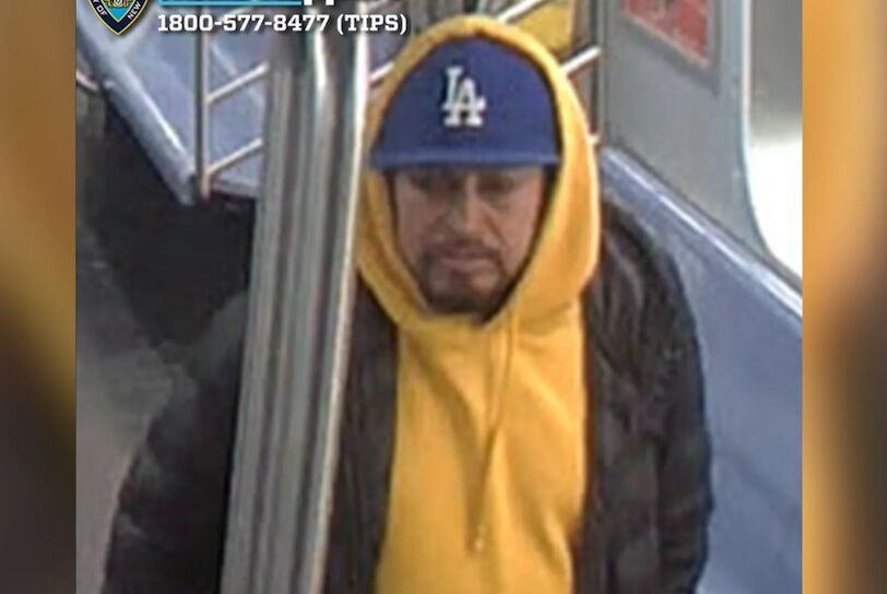 dead-man-new-york-subway A surveillance video still of the suspect in the subway incident