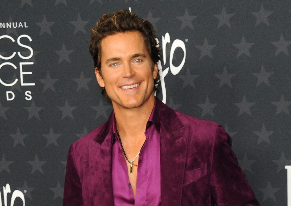 Matt Bomer at the 30th Annual Critics Choice Awards held at the Barker Hangar in Satna Monica, USA on February 7, 2025.