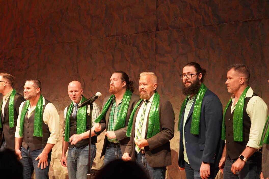 Performers at the "Love is Love" Pride event hosted at the Kennedy Center by Democratic Senators