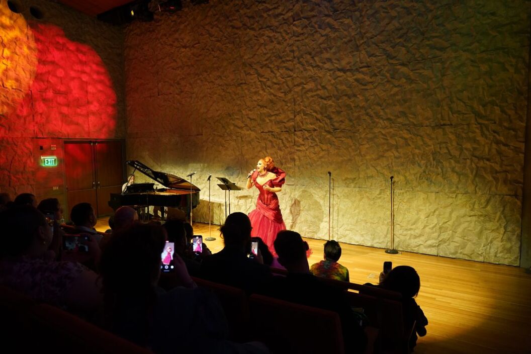 Alexis Michele performs