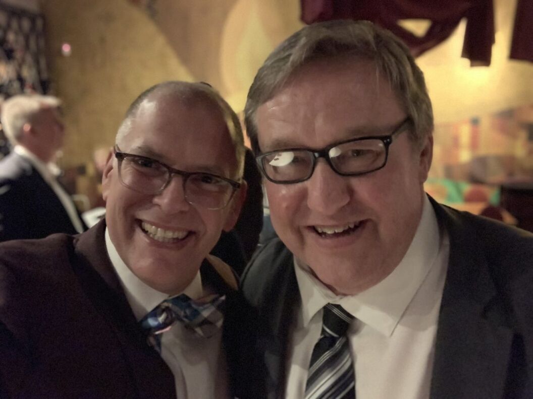 Jim Obergefell (l) and Rick Hodges