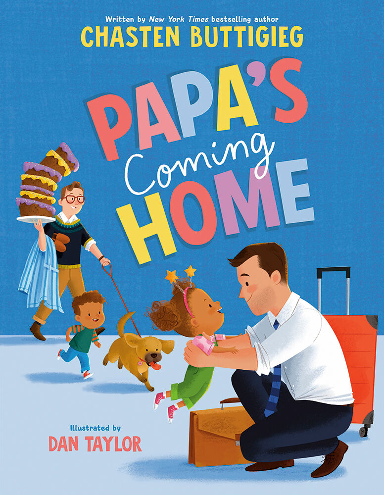 "Papa's Coming Home" book cover