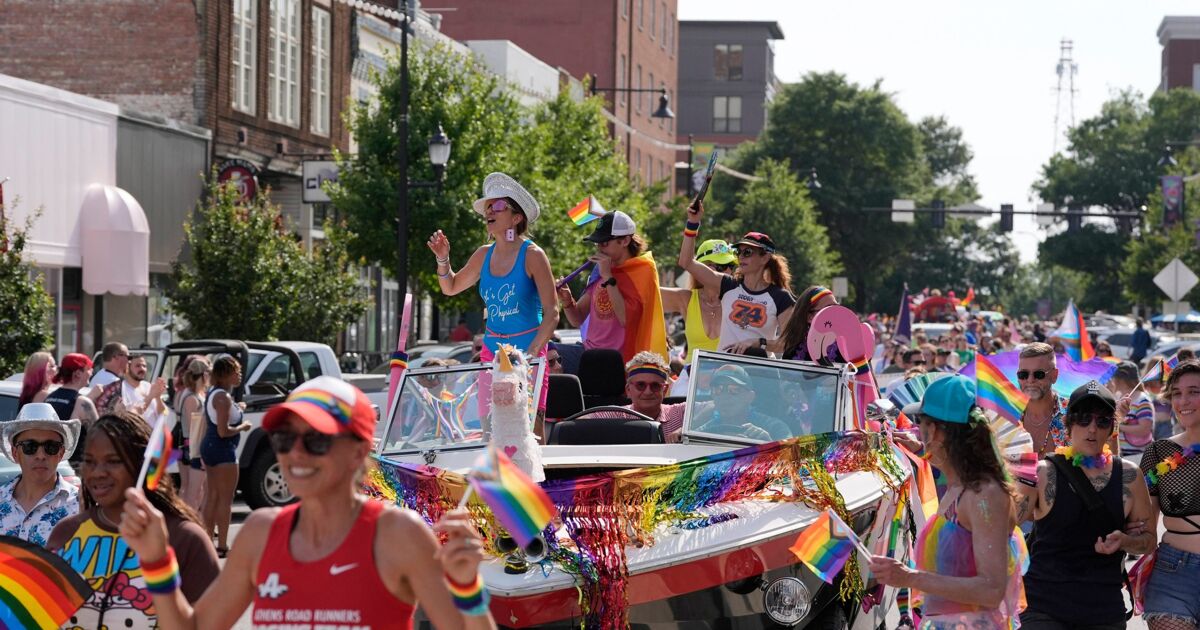 Don’t feel like celebrating Pride with Trump in office? That’s exactly why we have to this year. Don’t feel like celebrating Pride with Trump in office? That’s exactly why we have to this year.