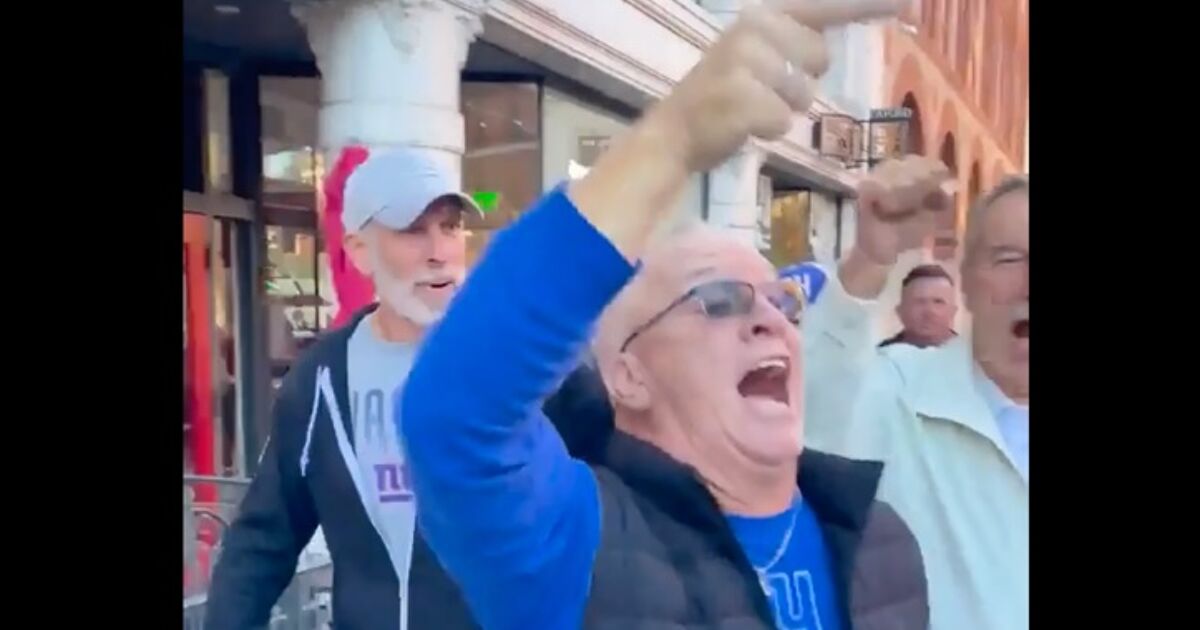 Watch this MAGA loudmouth face plant after shouting anti-gay slurs at "No Kings" protestors - LGBTQ Nation