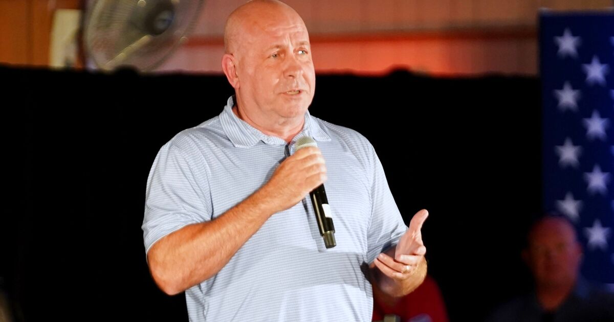 MAGA congressman busted with a swastika on his congressional office wall - LGBTQ Nation